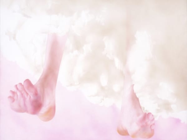 art galleries Bergamo featuring Robert Feintuch's Cloud painting