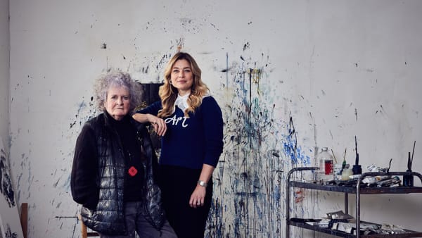 "My Week with Maggi Hambling"