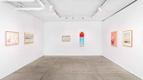 contemporary exhibition at gallerie arte bergamo showcasing robert feintuch and saul steinberg