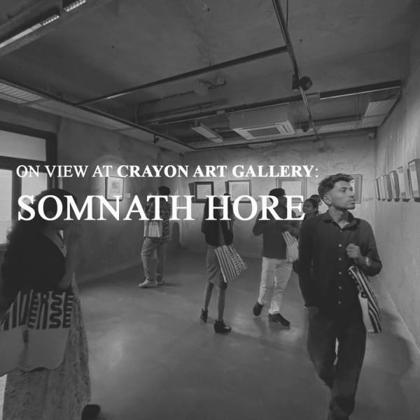 Somnath Hore, Crayon Art Gallery, Colaba