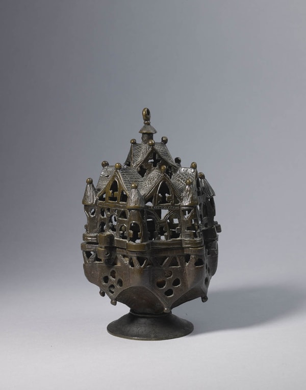 Censer, German (probably Lower Rhine), late 12th century, copper alloy; h.20.5 cm