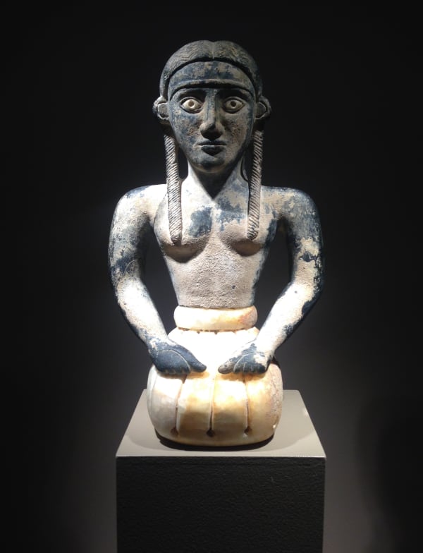 Image above: Inv. 2086 Seated Male Figure