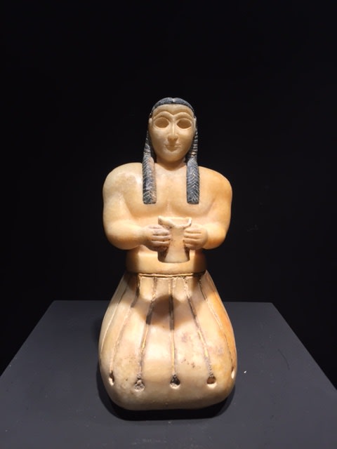 Image above: Inv. 2496.2, Seated Male Figure Holding a Cup
