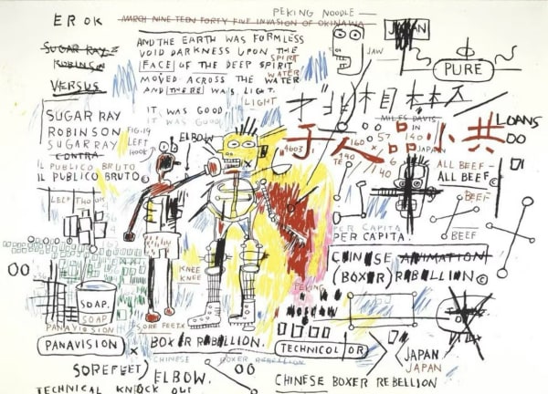 Jean-Michel Basquiat - Boxer Rebellion, 2018