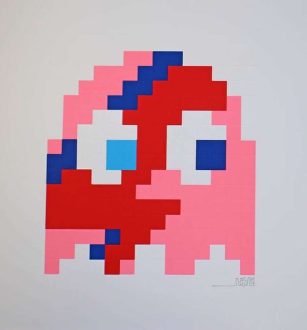 Invader - Aladdin Sane Pink, 2014