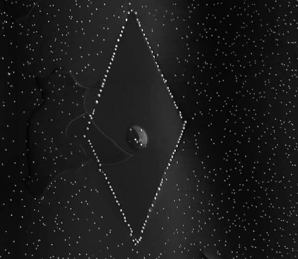 Crystals Growing in Lava, Princeton IAC lab, 2011 Archival Pigment Print on Moab Entrada Rag, 16x20" Edition of Three