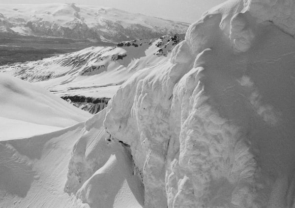 Approaching the Mountain, Iceland, 2006 Archival Pigment Print on Moab Entrada Rag, 17x21" Edition of Three