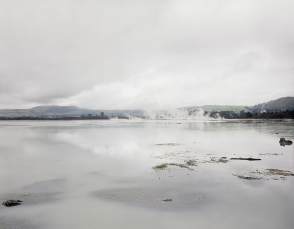 Lake Rotorua, Rotorua, New Zealand, 1995 Archival Pigment Print on Moab Entrada Rag, Image Size, 8x10", Paper Size, 17x21" Edition of Three