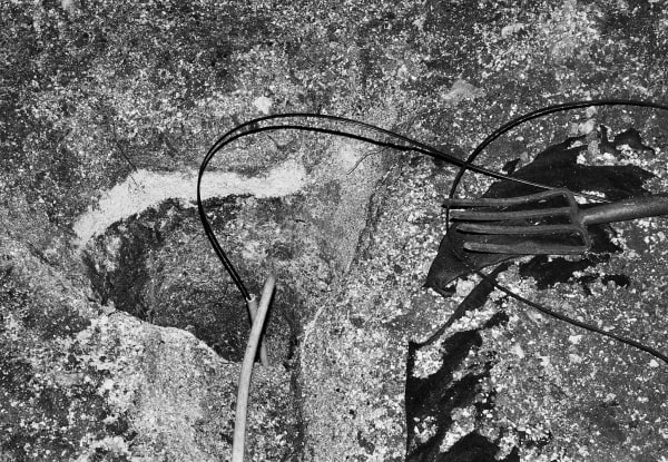 Ditch, Brighton Farm, St. George, Barbados, 2016 Selenium Toned Silver Gelatin Print, 16x20" Archival Pigment Print on Moab Entrada Rag, 17x21" Edition of Three