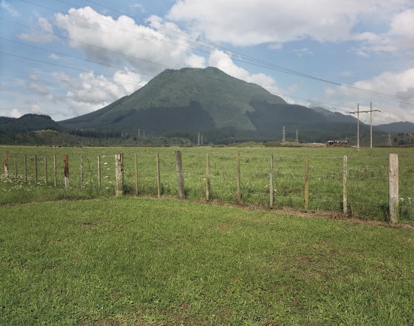 Mt. Putauaki Dacite Volcanic Cone, Bay of Plenty Region, New Zealand, 1995 Archival Pigment Print on Moab Entrada Rag, Image Size, 8x10", Paper Size, 17x21" Edition of Three