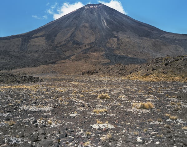 Mt. Ngauruhoe, New Zealand, 1995 Archival Pigment Print on Moab Entrada Rag, Image Size, 8x10", Paper Size, 17x21" Edition of Three