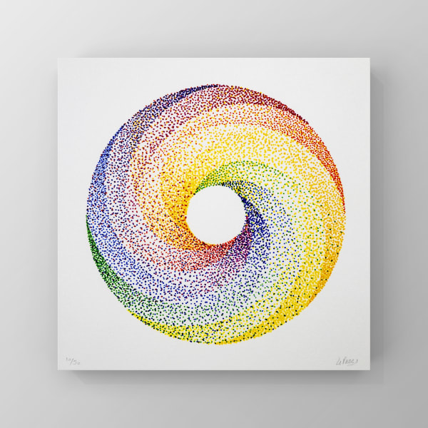 Julio Le Parc, Petite bifurcation #11, 2018