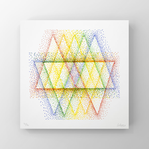 Julio Le Parc, Petite bifurcation #01, 2018