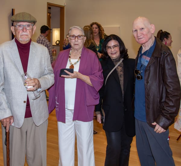 Gene and Pat Cooper, Diane Holland and Peter Frank