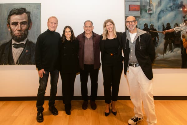 Jorg Dubin, Nikki & Mo Honarkar, Genevieve Williams, Peter Blake