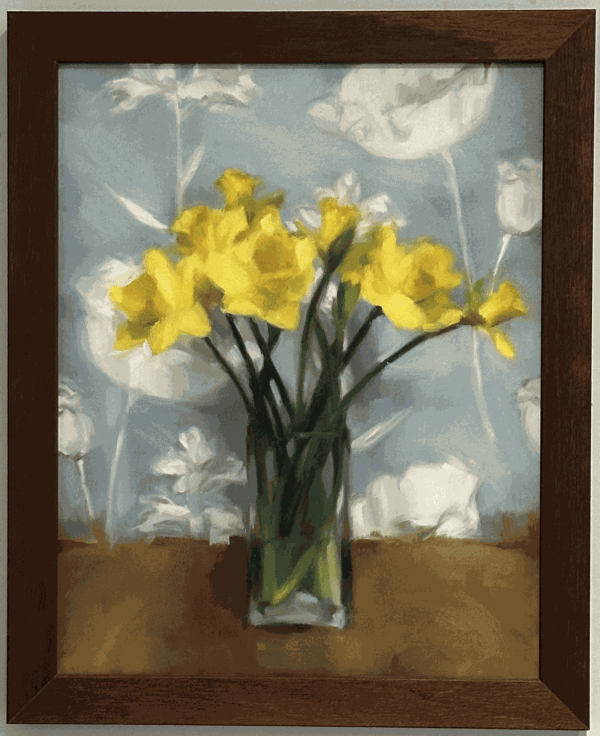 Robin Danely, The Way We Were, 2025, oil on canvas, 40x 30 cm