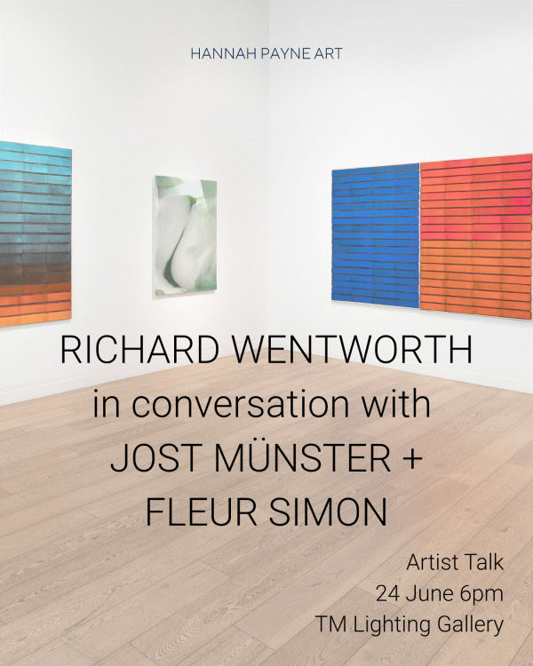 Artist Talk: Richard Wentworth in Conversation with Jost Münster & Fleur Simon