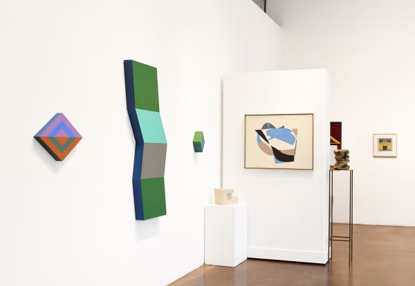 Davis First Bent Beam Nested Diamond Blue Green Stripes Daisuke Kiyomiya Eagle Mandelman Sun Series Waldrum Install