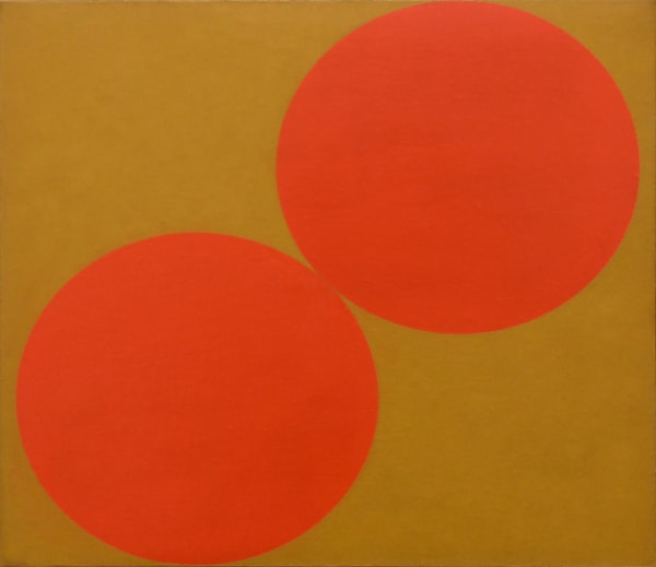 abstract geometric hard edge painting by Oli Sihvonen