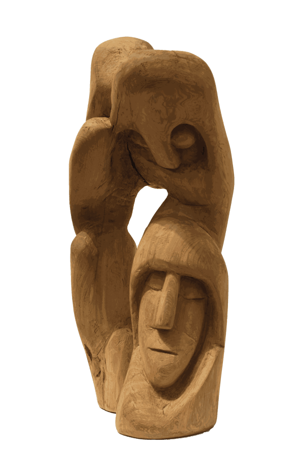 wooden sculpture by patrocinco Barela