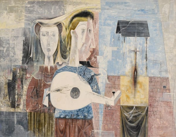 mid century painting by Thomas Benrimo