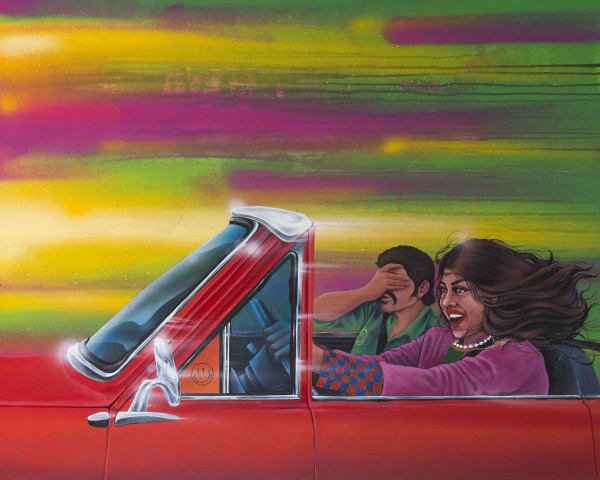 8 Don Tstopme Acryliqueetspraya Rosolsurtoile 120X150Cm 2023