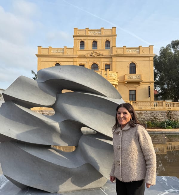 Les sculptures d'Ikram Kabbaj à la Villa Carl Ficke