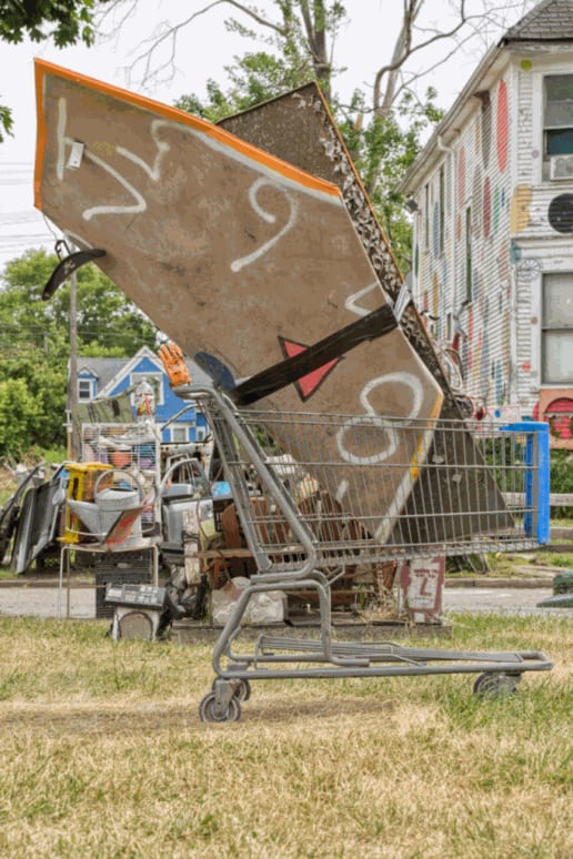 The Heidelberg Project, Installation View, Detroit, IL