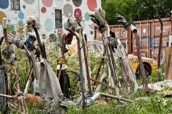 The Heidelberg Project, Installation View, Detroit, IL