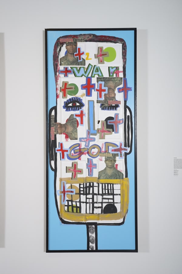 Tyree Guyton Man of War, 2003