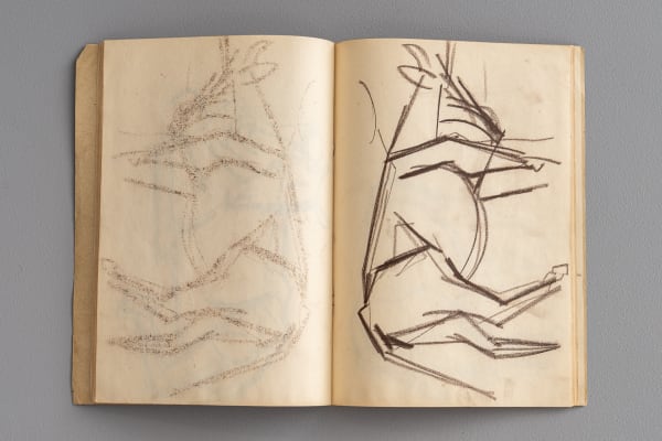 PAVEL ILIE ESTATE Archive sketchbook, 1959