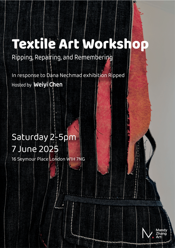 Textile Art Workshop | "Ripping, Repairing and Remembering" led by textile artist Weiyi Chen