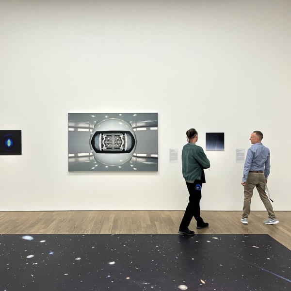 Michael Najjar's Installation View of Group Exhibition "CIVILIZATION: The Way We Live Now" 迈克尔·耐贾尔群展“文明： 当代生活启示录”现场图