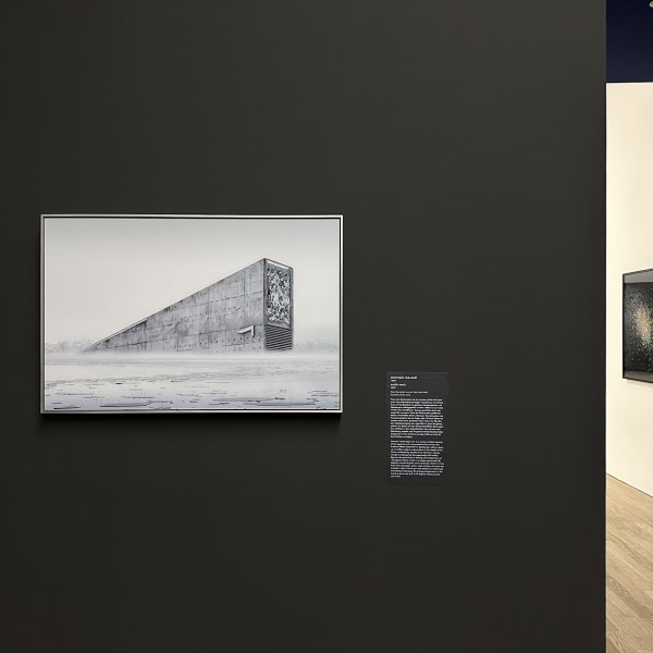 Michael Najjar's Installation View of Group Exhibition "CIVILIZATION: The Way We Live Now" 迈克尔·耐贾尔群展“文明： 当代生活启示录”现场图