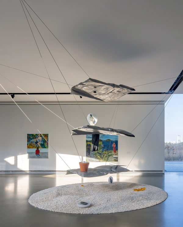 Zhang Yibei Group Exhibition "The 2nd TAG-New Contemporary: Seaward", TAG Art Museum, Qingdao, 2023. Courtesy of TAG Art Museum 张移北群展第二届“TAG·新当代-离岸”西海美术馆，青岛，2023。现场图片致谢西海美术馆