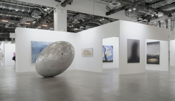 Installation view of BANK’s booth at Art SG, 2023. Courtesy of BANK.