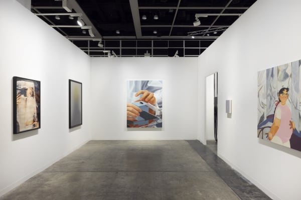 Installation view, BANK's booth at Art Basel Hong Kong, 2025. Photo by Ringo Cheung. Courtesy of BANK. BANK于香港巴塞尔展位现场，2025。拍摄：Ringo Cheung。图片版权归属BANK。