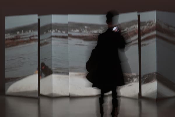 Patty Chang's "The Wandering Lake" in the 11th Shanghai Biennale. Photo: Umeng.