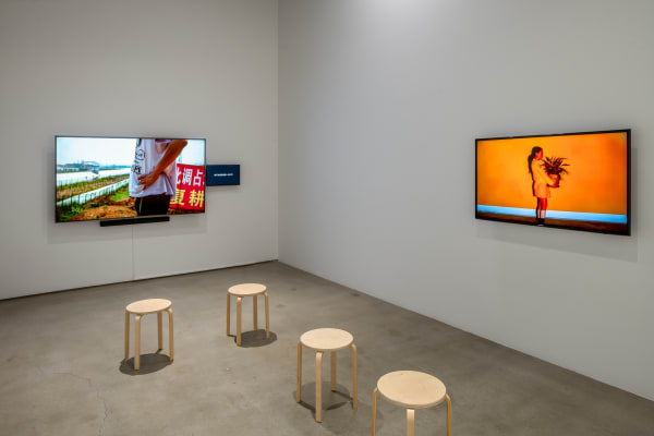 Installation view, Patty Chang, The Wandering Lake 2009-2017, ICA LA.