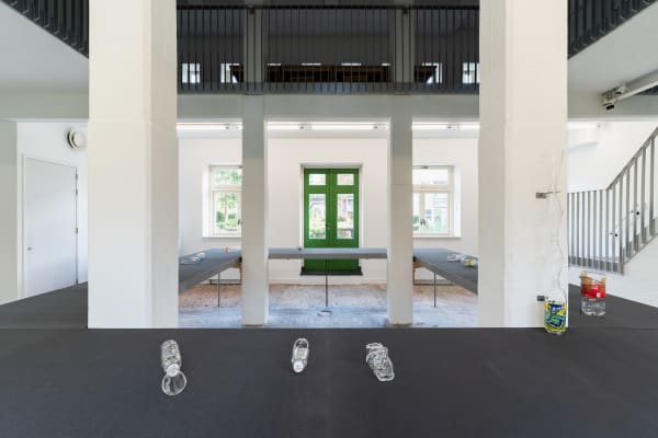 Installation view of Patty Chang Glass Urinary Devices at A Tale of A Tub. Photo Gunnar Meyer