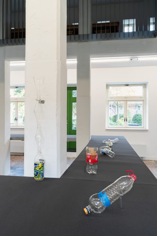 Installation view of Patty Chang Glass Urinary Devices at A Tale of A Tub. Photo Gunnar Meyer