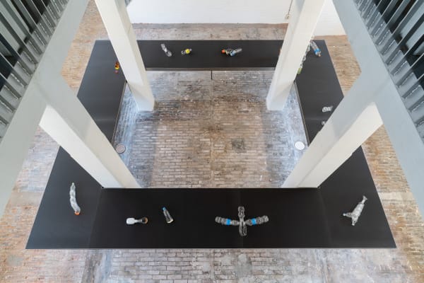 Installation view of Patty Chang Glass Urinary Devices at A Tale of A Tub. Photo Gunnar Meyer