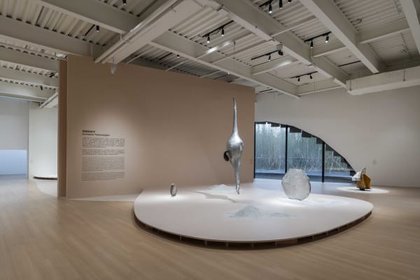 Installation view, Zhang Yibei's works at "The Jealous Potter", UCCA Clay, 2025.