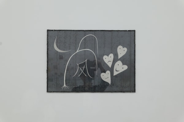 Installation view of Wang Rui's works at the Surplus Space, 2023 王芮作品于剩余空间展览现场，2023