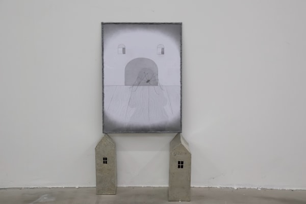 Installation view of Wang Rui's works at the Surplus Space, 2023 王芮作品于剩余空间展览现场，2023