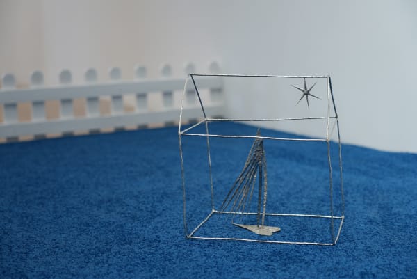 Installation view of Wang Rui's works at inner flow gallery, 2023 王芮作品于inner flow gallery展览现场，2023