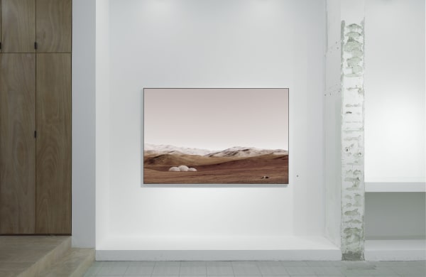 Michael Najjar, ‘OUTER SPACE’, 2019, exhibition view. Courtesy: the artist and BANK 迈克尔·耐贾尔2019年个展“外层空间”现场图，图片来源于艺术家及BANK