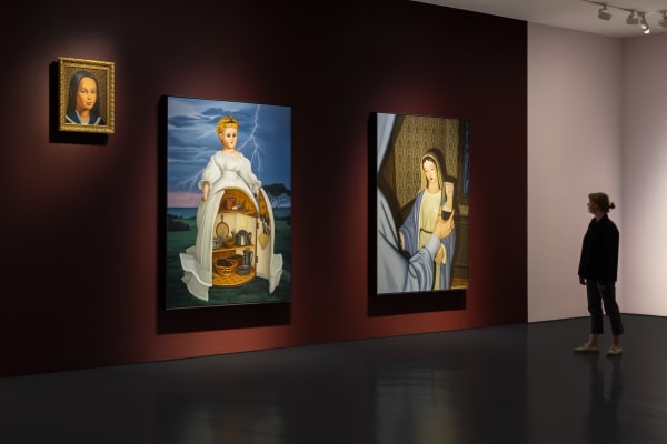 Sun Yitian, Solo Exhibition "Romantic Room", 2025, Installation View. Picture ©Esther Schipper 展览现场图，孙一钿个展“浪漫屋”，2025。图片 ©施博尔画廊