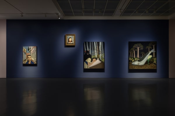 Sun Yitian, Solo Exhibition "Romantic Room", 2025, Installation View. Picture ©Esther Schipper 展览现场图，孙一钿个展“浪漫屋”，2025。图片 ©施博尔画廊