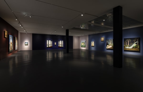 Sun Yitian, Solo Exhibition "Romantic Room", 2025, Installation View. Picture ©Esther Schipper 展览现场图，孙一钿个展“浪漫屋”，2025。图片 ©施博尔画廊